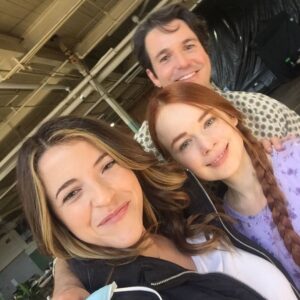 Paula Brancati Instagram - a very happy wrap to our cast & crew who are seriously wonderful. ✨✨ many of the pics i have are spoilery so here are a couple without tears, little to no blood, and smiles which is all pretty off brand for our show. big love & tnx to our fearless leaders @iancarpenter99 & @_adammacdonald and to @amartinon for making all my horror dreams come true. 🖤 we can’t wait to share s4 with you!!!!