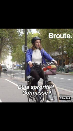 Pauline Clément Instagram - Je me suis totalement incrustée dans un Broute ! 🚴🏻‍♂️