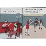 Pauline Clément Instagram - 🎨 @toporevue c’est un magazine tout en Bd, pour les moins de 20 ans, 🎨 Voici un mini extrait de quelques bulles en bazar ou j’ai raconter ma vie 😘🧚🏻