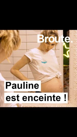 Pauline Clément Instagram - Broute 🍼 / 
🤰🅵🅴🅼🅼🅴 🅴🅽🅲🅴🅸🅽🆃🅴 👨🏻‍🍼