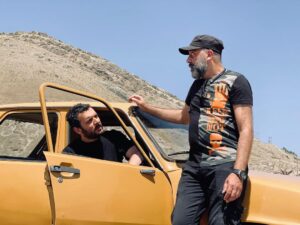 Pedram Sharifi Instagram - .
پشت صحنه ی می خواهم زنده بمانم 
با
شهرام شاه حسینی عزیزم♥️
