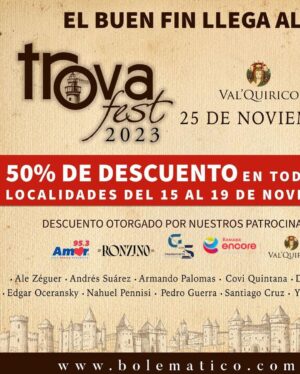 Pedro Guerra Instagram - 25 de Noviembre 
TROVAFEST 
Valquirico

Entradas en www.pedroguerra.com
(Link en Bio)