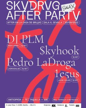 Pedro LaDroga Instagram - Next ⛔️ Stop MADRID 🌟🌟 Este viernes seguimos con la Casa de Brujas Tour 🔮🏰 en la
@independanceclub 🏦 k ganotas diosss miooo 💪🏽😭💪🏽
Tambien os traemos una sorpresitaa y es que hemos
organizado after para el bolo de Sevilla (+ @djplm & @1e5us 🖤👑) y ya tenéis las entraditas disponibles 
^|______^

PD: AHORA si k si ‼️ esta es la última semana para poder comprar el VINILO de Skydrvg 3.0, después de esta semana se cerrará el preorder y ya será imposiblee, teneis er link en DESTACADOS ✅ denle fuerteee ✨💪🏽💪🏽