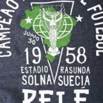 Pelé Instagram – “Eu fiquei triste de ver meu pai chorar quando o Brasil perdeu a Copa de 1950. Naquele mesmo dia, eu prometi a ele que eu iria ganhar uma Copa do Mundo”

Oito anos depois, em 1958 na Suécia, o Pelé de 17 anos cumpriu sua palavra. Ele liderou o Brasil para sua primeira Copa do Mundo, se tornando o jogador mais novo na história do campeonato a marcar um gol.

O novo moletom da @rootsoffight celebra a famosa promessa que Pelé fez a seu pai – só em rootsoffight.com

#RootsofFight #KnowYourRoots
.

“I was sad to see my father cry when Brasil lost the 1950 World Cup. That same day, I promised him that I would win a World Cup.”

Eight years later, in 1958 in Sweden, a 17-year-old Pelé made good on his promise. He led Brasil to its first ever World Cup, becoming the youngest player in the tournament’s history to score a goal.

The new @rootsoffight sweatshirt celebrates that famous promise Pelé kept with his father – only at rootsoffight.com.

#RootsofFight #KnowYourRoots