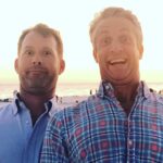 Penn Holderness Instagram - #CHUNSET. With my boy Byrd. Should it be Chinset or Chunset? #doublechinstagram #annamariaisland