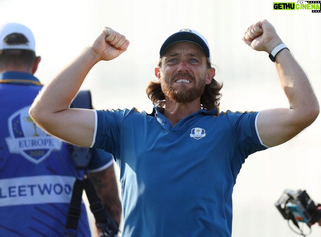 Pep Guardiola Instagram - You deserve this Ryder Cup more than anyone else, @officialtommyfleetwood You are an incredible guy and as everyone knows an exceptional golfer. Love you. Congratulations Europe to get @therydercup back. 📷 @rydercupeurope