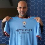 Pep Guardiola Instagram - Hello everyone! I’m giving away an official Manchester City framed shirt I signed at my private signing session with @icons_memorabilia! To enter the giveaway simply: 1) Tag a friend in the comments and 2) Follow both me and @icons_memorabilia A winner will be selected at random. T&Cs apply. Good luck!