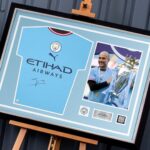 Pep Guardiola Instagram - Hello everyone! I’m giving away an official Manchester City framed shirt I signed at my private signing session with @icons_memorabilia! To enter the giveaway simply: 1) Tag a friend in the comments and 2) Follow both me and @icons_memorabilia A winner will be selected at random. T&Cs apply. Good luck!