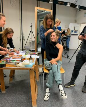 Perrie Instagram - The Madame Tussaud’s process! This felt so surreal, as you can see I couldn’t stop smiling 😅 The team were AMAZING, and their attention to detail BLEW MY MIND! (This was pre covid just FYI) @madametussauds 💕