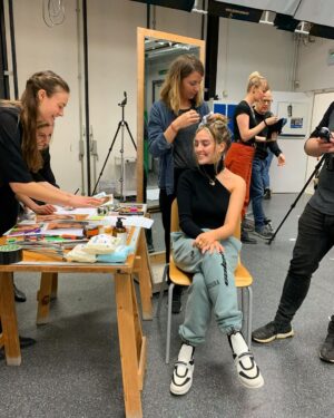 Perrie Instagram - The Madame Tussaud’s process! This felt so surreal, as you can see I couldn’t stop smiling 😅 The team were AMAZING, and their attention to detail BLEW MY MIND! (This was pre covid just FYI) @madametussauds 💕