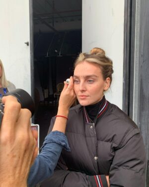 Perrie Instagram - The Madame Tussaud’s process! This felt so surreal, as you can see I couldn’t stop smiling 😅 The team were AMAZING, and their attention to detail BLEW MY MIND! (This was pre covid just FYI) @madametussauds 💕