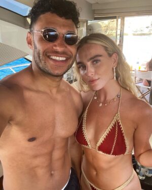 Perrie Instagram - I'm yacht goin to lie, I'm all a-boat lovin' you. It's al-waves fun when we on the boat & ma boy lookin ship shape! ☀️