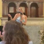 Perrie Edwards Instagram - Mr. & Mr. Jones, that wedding was the dreamiest! It was such an honour to sing with the amazingly talented @myleeneklass for you. What a day. I LOVE love! 🫶🏻 @simonjonespr @incrediblyrich