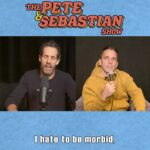 Pete Correale Instagram - A little throwback...... but you takin the RayBans or you doin a walk away? #petecorreale #sebastianmaniscalco #thepeteandsebastianshow #abrahamlincoln #rayban #podcast #comedy #standupcomedy
