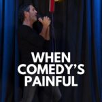 Pete Correale Instagram - Who knew comedy could be painful? Had a great time at @comedyvaultbatavia. However, there sign did not like me. #petecorreale #comedy #standup #funny #comedian