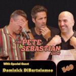 Pete Correale Instagram - Did I have heart attack while recording? Find out at link in bio linktr.ee/thepeteandsebastianshow New #thepeteandsebastianshow with @petecorreale and special guest @domsfoods