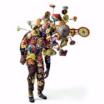 Peter Gabriel Instagram - ‘@nickcaveart Nick Cave does a lot performance, movement and dance work, but these extraordinary figures, for which he is best known, ‘Soundsuits’, are amazing. They are like armour. Beneath all this exuberant colour you can’t actually sense the race, the class, the wealth or the gender of the person wearing the Soundsuit, so, you have that sense that you are not going to get attacked for pre-conceived ideas about who you are or what people like you are like… it’s a very positive spin on a negative situation. Nick’s work is very interesting and unusual and I am very glad that he was happy to be part of this.’ - pg