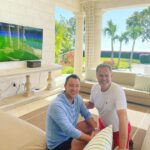 Peter Jones Instagram – Watching @chelseafc game in paradise at home with @johnterry.26. We won again at golf today (sorry @stephenmiron) and hoping for another win tonight to finish off a perfect day. @sanzarubarbados #Chelsea #win Barbados