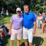 Peter Jones Instagram - Such an amazing day yesterday. Great fun with @danny.willett @jamesjordan1978 @jakehall and thank you @taliajones_ , @williampeterjones for your support. Making memories💙 Thank you @bmwpga !!