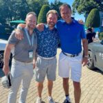 Peter Jones Instagram - Such an amazing day yesterday. Great fun with @danny.willett @jamesjordan1978 @jakehall and thank you @taliajones_ , @williampeterjones for your support. Making memories💙 Thank you @bmwpga !!