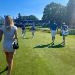 Peter Jones Instagram - Such an amazing day yesterday. Great fun with @danny.willett @jamesjordan1978 @jakehall and thank you @taliajones_ , @williampeterjones for your support. Making memories💙 Thank you @bmwpga !!