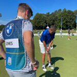 Peter Jones Instagram - Such an amazing day yesterday. Great fun with @danny.willett @jamesjordan1978 @jakehall and thank you @taliajones_ , @williampeterjones for your support. Making memories💙 Thank you @bmwpga !!
