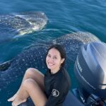 Pevita Pearce Instagram – Say hello to my new friend, Mowi ✨🐋🦈 Amanwana