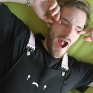 PewDiePie Instagram - New tsuki Black edition available, link in bio