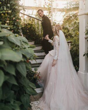 PewDiePie Instagram - We are married!!! I'm the happiest I can be ♥️ I'm so lucky to share my life with this amazing woman.