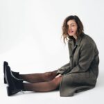 Phoebe Tonkin Instagram - 🌧 rainy day wrapped up in @boglioliofficial from @amazonluxurystores #AmazonLuxuryStores #Ad 📷 @ellielouisecoker
