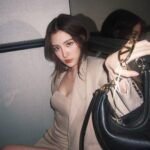 Pimchanok Luevisadpaibul Instagram - 🖤🖤 @maisonvalentino #VALENTINOGARAVANI #VLogoMoonBag
