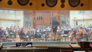 Pinar Toprak Instagram - A little behind the scenes recording “Slumberland” at @airstudioslyndhurst in London, conducted by the one and only @anthony_parnther. We spent 2 incredible weeks at AIR recording this score. It was a dream experience in every way.