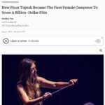 Pinar Toprak Instagram - Loved getting to talk to MeiMei Fox of @forbes about my process with @captainmarvelofficial, Thursday Night Football @nflonprime, and everything that led me here. Link to the full article in my bio!