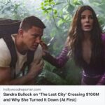 Pinar Toprak Instagram - Congrats to @adamnee, @aarondnee, @lizacliza, and the the whole @lostcitymovie team at @paramountpics for crossing the $100m mark!