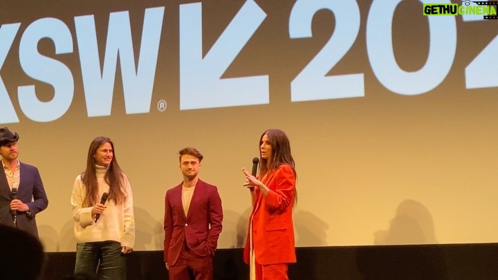 Pinar Toprak Instagram - @lostcitymovie premiered at SXSW during the weekend. I wasn’t able to be there in person but this shoutout from the one and only Sandra Bullock made my heart smile. I loved scoring this film. I can’t wait for you all to see (and hear) it! 💕 (thank you @conroykanter for the video 🥰)