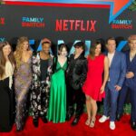 Pinar Toprak Instagram - Netflix outdid themselves with the funnest premiere of “Family Switch” yesterday starring Jennifer Garner, Ed Helms.⁣ ⁣ The first picture is me with our amazing cast (not realizing that they were doing the cast photo 🙈) and the second picture is with our amazing director McG.⁣ ⁣ I’ve had undoubtedly one of the funnest experiences of scoring a film thanks to McG. Thank you for trusting me. Your love, appreciation and enthusiasm for music and everything you do is infectious. And a huge thank you to Netflix, it is an absolute joy and a gift to work with you all.⁣ ⁣ Family Switch is on Netflix today!⁣ ⁣ (More pictures coming soon…)