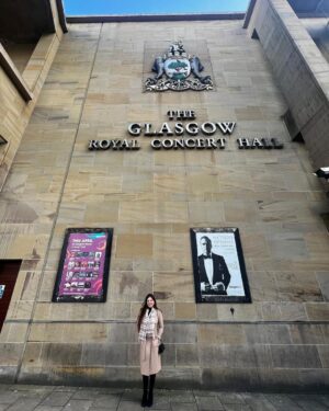 Pinar Toprak Instagram - Home for the next couple of weeks, recording with the exceptional Royal Scottish National Orchestra.