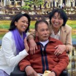Pisay Pao Instagram - Truth be told -we were ALL salty AF before these first four photos were taken. But if someone, somehow managed to capture us all smiling together…does that mean it was all worth it? 🤔 My future self says, “Yes.” 🙏🏽✨❤️🙏🏽✨❤️🙏🏽✨❤️ #happycambodiannewyears #together #worthit #gratefulevenwhenthingsarentgreat Wat Prachum Raingsey Buddhist Association