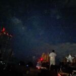 PoLin Tung Instagram - 這舞台能有多浪漫就有多浪漫 在沙灘和星空下歌頌著有意義的歌 謝謝台東最美星空邀請我 真是幸福 🧸 @starrytaitung_ 金樽陸連島沙灘