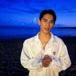 PoLin Tung Instagram - 這舞台能有多浪漫就有多浪漫 在沙灘和星空下歌頌著有意義的歌 謝謝台東最美星空邀請我 真是幸福 🧸 @starrytaitung_ 金樽陸連島沙灘