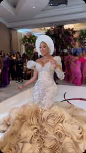 Porsha Williams Guobadia Instagram - 🎉Today we Celebrate our Nigerian Wedding Anniversary!!! & (Tomorrow is our *American Wedding Anniversary. ) On this day Nov 25th a year ago I married my dream Man and my King ! Love you forever baby! 🇳🇬🇳🇬❤️ Nov. 25th #AnniversaryDay1 @iamsimonguobadia #NativeLawandCustom #TheGuobadias #LoveWins #EdoBride