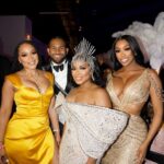 Porsha Williams Guobadia Instagram - Pretty Queens celebrate in NOLA!! Hair: (Sew-in <lace front @gonakedhair) My Gorgeous Gown by: @fitforaqueenatl 🙌🏾🔥 This was the second one I tried on and I knew it was a go !!! 📸 @kapmagazine Kody did it🔥