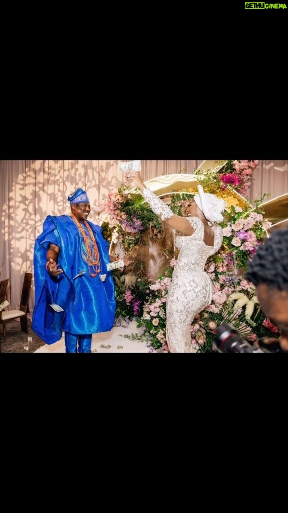 Porsha Williams Guobadia Instagram - 🎉Today we Celebrate our Nigerian Wedding Anniversary!!! & (Tomorrow is our *American Wedding Anniversary. ) On this day Nov 25th a year ago I married my dream Man and my King ! Love you forever baby! 🇳🇬🇳🇬❤️ Nov. 25th #AnniversaryDay1 @iamsimonguobadia #NativeLawandCustom #TheGuobadias #LoveWins #EdoBride 📸 @stanlophotography Dubai, United Arab Emirates