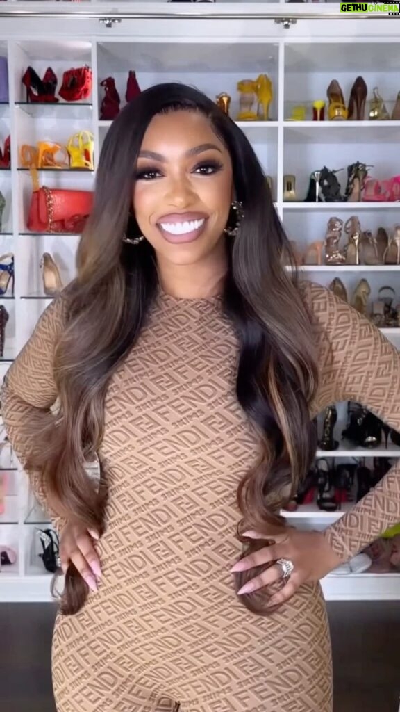 Porsha Williams Guobadia Instagram - I am so grateful for my #GoNakedHair fam that we’re starting our Black Friday sale early! 😍❤️ Use code BLACKFRIDAY23 for 20% off sitewide on all your favorite GoNaked Hair products ✨Click the link in my bio to shop now! 🛒🛍️