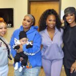 Porsha Williams Guobadia Instagram - Y’all Omg my baby fever just hit 10000 after finally meeting baby Legend🤗!! @sosobrat he’s so perfect and i’m so happy for you and Judy! Also always good seeing @kandi looking 20 and @majorgirl cute self ❤️