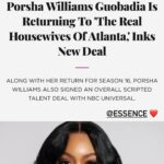Porsha Williams Guobadia Instagram - Thank you for all the love #TeamPorsha 🌹😘I’m ready & you’re ready so let’s make HERstory!! 👑🔥Thank you @bravotv @nbcuniversal & Truly Ent Let’s Gooo!! To God be the glory🙏🏾 PS: ( Babes the OVERALL SCRIPTED deal with NBC Universal is separate from Rhoa! Rhoa is still an unscripted reality show.) @pamperedbyporsha @gonakedhair @meaningfulbeauty @amazonlive #Rhoa #BlackHistory #OverallTalentDeal #Actress #BlessedAndHighlyFavorded #Grateful #PjMomma #RealHousewife