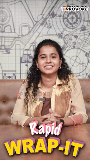 Prathana Nathan Instagram - Rapid Wrap it with @prathananathan 

#provoketv #lovetoday #rapidwrapit #lovetoday #prathana #reels #instagram #instagood #pradeepranganathan #ivana