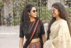 Prathana Nathan Instagram - #bts#lovetoday#lovetodaymovie#lovetodaytelugu#prathananathan#pradeepranganathan
