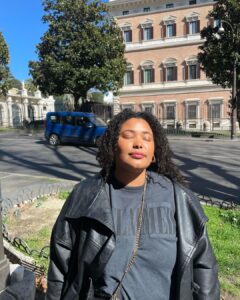 Precious Mustapha Instagram - Rome dump pt.2 🥂🍕🇮🇹 thank u @grandhotelpalacerome for hosting us!! 🫶🏾 Rome, Italy