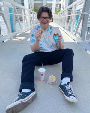 Preston Garcia Instagram - Classic Me VS Spicy me 😂 Go to your local Jack in the Box drive through and try Jack’s New 50/50 Popcorn Chicken Combo! With the new 50/50 combo, you can taste test both! #ad @jackinthebox